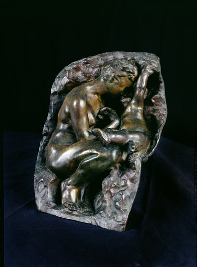 Die Höhle (Bronze) von Auguste Rodin